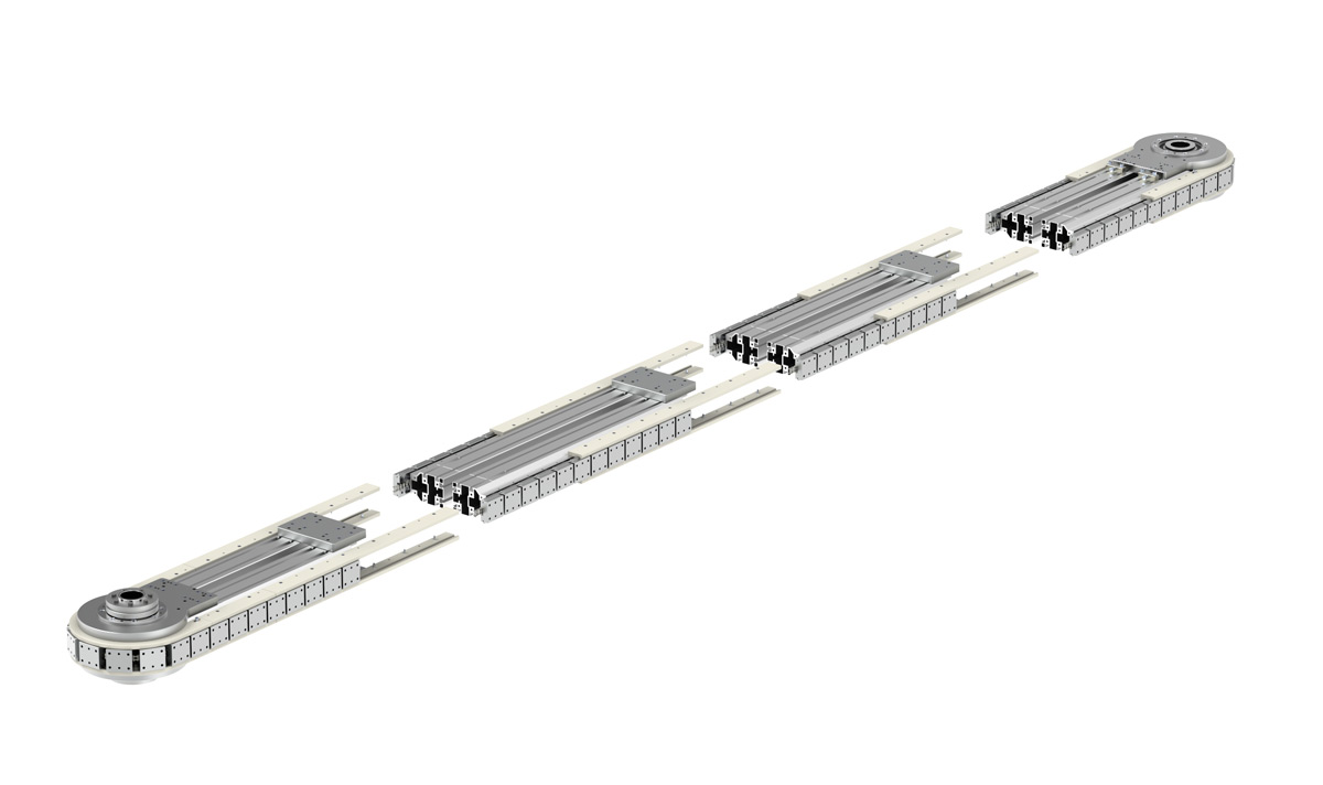 CPC Series - Chain pallet conveyors